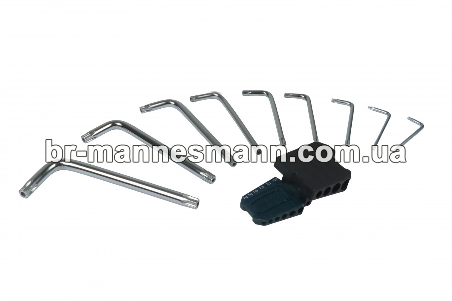 НАБІР КЛЮЧІВ ШЕСТИГРАННИХ Г-ПОДІБНИХ HEX 1.5-10MM 9ШТ (КОРОТКІ